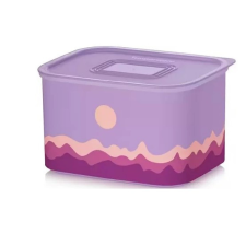 Tupperware Mindennapi szögletes/Tároló 1,3 liter, Felkelő Nap- Tupperware papírárú, csomagoló és tárolóeszköz