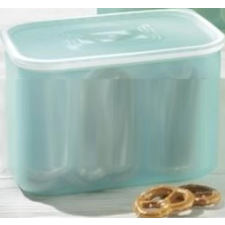 Tupperware Mindennapi szögletes/Tároló 2,1 liter, Türkiz - Tupperware papírárú, csomagoló és tárolóeszköz