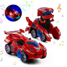 TurboDino - 2 az 1-ben játék - Piros elektronikus játék