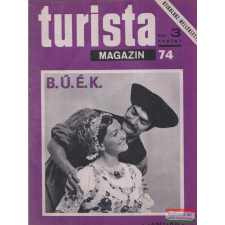  Turista magazin 1974-1975 (egybekötve) folyóirat, magazin