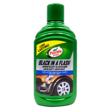 Turtle Wax külső műanyag ápoló 300ml Black in a Flash 52791 autóápoló eszköz