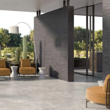 Tuscania Holystone Grey matt rett. 61x61 cm padlólap dekorburkolat