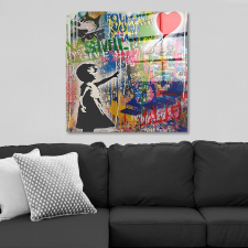 TUTI AG Edzett üveg falikép dekoráció, CAM4124_5050 grafika, keretezett kép