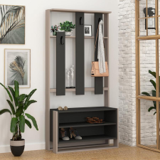 TUTI AG Előszobafal Chester - Light Mocha, Anthracite bútor
