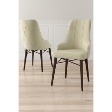 TUTI AG Étkezőszék szett (2 db) Neta - Krém, Barna bútor