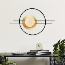 TUTI AG Fali lámpa, L1222 - Fekete világítás