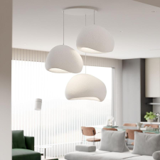 TUTI AG Függőlámpa - Wabi Sabi Claylights - Fehér világítás