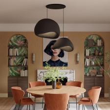 TUTI AG Függőlámpa - Wabi Sabi Plasterglows - Fekete világítás