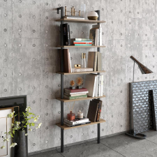 TUTI AG könyvespolc Piante - Walnut, Black bútor