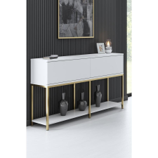 TUTI AG Konzolasztal Lord - White, Gold bútor