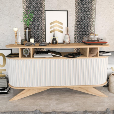 TUTI AG Konzolasztal Stor - Oak, White bútor