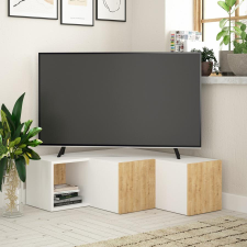TUTI AG TV szekrény Compact - White, Oak bútor