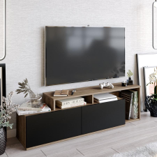 TUTI AG TV szekrény Nexera - Walnut, Black bútor