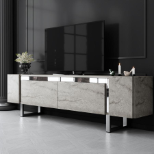 TUTI AG TV szekrény Yildiz - Travertine, Silver bútor