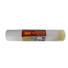 Tuti Szemeteszsák, zárószalagos, 70 l, 15 db, 64x70 cm, 14 µ, TUTI, fehér tisztító- és takarítószer, higiénia
