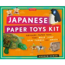 Tuttle Publishing Japanese Paper Toys Kit | Andrew Dewar,Kostya Vints egyéb könyv