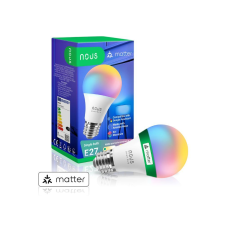 Tuya Nous P3 okos Tuya Wi-Fi RGB izzó (E27 foglalat), Matter kompatibilis okos kiegészítő