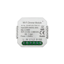Tuya SMARTZILLA Tuya WIFI kapcsoló mögé rejthető, 1 csatornás dimmelhető kapcsoló okosító okos kiegészítő
