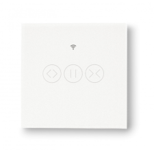 Tuya SMARTZILLA Tuya Zigbee redőny/függöny kapcsoló, fehér okos kiegészítő
