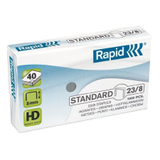 Tűzőkapocs, 23/8, horganyzott, RAPID "Standard" gemkapocs, tűzőkapocs