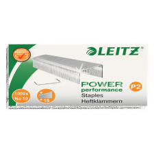  Tűzőkapocs LEITZ P2 No.10 1000/dob gemkapocs, tűzőkapocs