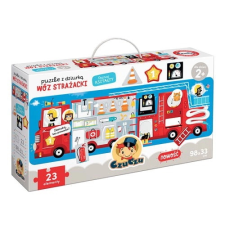  Tűzoltóautó puzzle 23 darab puzzle, kirakós