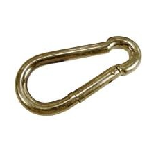  Tűzoltókarabiner 4x40mm horganyzott barkácsolás, csiszolás, rögzítés