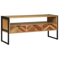  TV szekrény 100x35x50 cm Tömör fa akác bútor