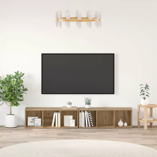  TV szekrény garnitúra 2 pcs Artisan tölgy 37 x 35 x 107cm bútor