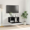  TV szekrény garnitúra Fekete 60 x 30 x 30 cm Faanyag