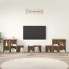  TV Szekrény Szett Falra szerelhető 8 pcs Artisan tölgy Faanyag