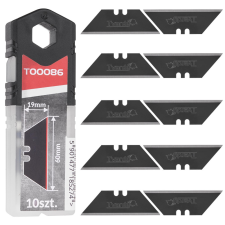 Tvardy trapéz tapétavágó tartalék penge, 60x19x0,6mm, SK2H, 10 db/csomag festő és tapétázó eszköz
