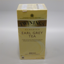  Twinings earl grey fekete tea 25x2g 50 g tea