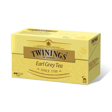 TWININGS Fekete tea, 25x2 g, TWININGS &quot;Earl grey&quot; tea