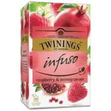 TWININGS gránátalma és málna herbatea 40 g reform élelmiszer