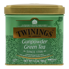  TWININGS GUNPOWDER ZÖLD TEA FÉMDOBOZOS tea