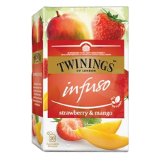 TWININGS Herbatea TWININGS mangó és eper 20 filter/doboz gyógytea