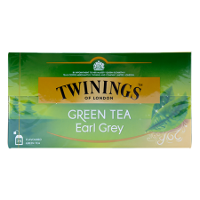 TWININGS Zöld tea twinings earl grey filteres 25 filter/doboz 101422 tea