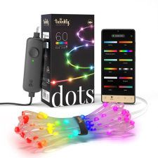  Twinkly Dots 60 LED átlátszó kábel karácsonyfa izzósor