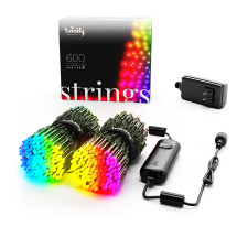 Twinkly Strings TWS600STP Kül-/Beltéri LED Fényfüzér 48m - RGB karácsonyfa izzósor