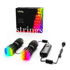Twinkly TWS250STP RGB Beltéri okos LED fényfüzér 20m - Színes karácsonyfa izzósor