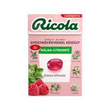 Twinner Hungária Kft. Ricola 40g Málna-Citromfű csokoládé és édesség