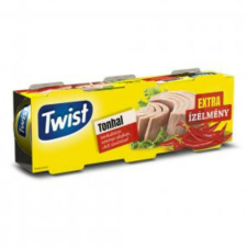 Twist tonhaltörzs növényi olajban chili 3x80g 240 g konzerv