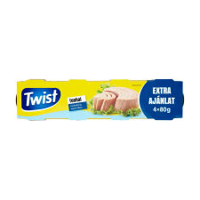Twist Twist tonhaltörzs natúr lében - 320g (4*80g) alapvető élelmiszer