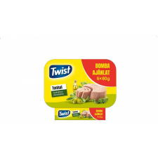 Twist Twist tonhaltörzs olívaolajban 6x80g 480 g reform élelmiszer