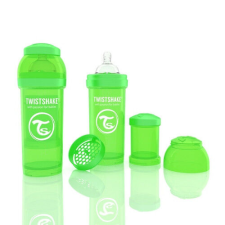 Twistshake Anti Colic cumisüveg 260ml zöld cumisüveg