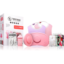 Twistshake Tableware Set for Girl etetőszett gyermekeknek Pink babaétkészlet