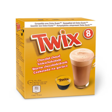 Twix forrócsokoládé kapszula 8x15g - 120 g csokoládé és édesség