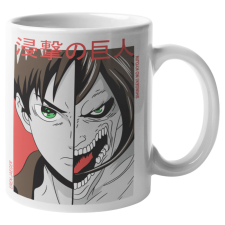  Two Face Eren Jeager - Attack On Titan Bögre bögrék, csészék