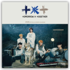 TXT - Tomorrow X Together 2026 - Wandkalender naptár, kalendárium